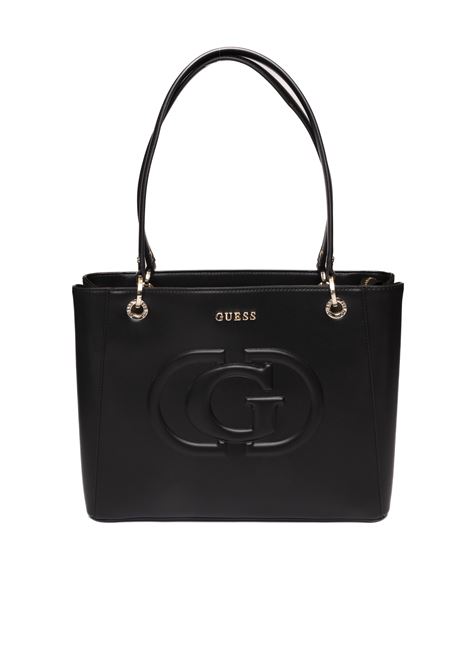 shopping bag mietta nero GUESS | HWEVG951325MIETTA NOEL-BLA